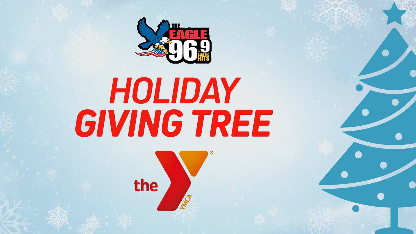 Help 96.9 The Eagle & The YMCA bring joy this holiday season with the Holiday Giving Tree