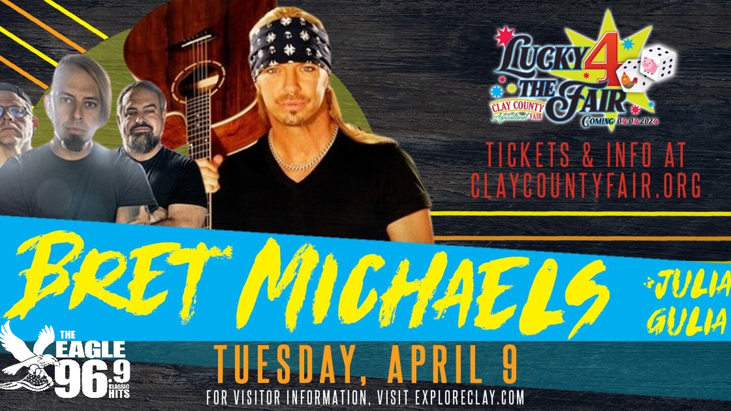 Aaron and 96.9 The Eagle Has Your Chance To Meet Bret Michaels!