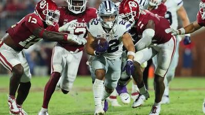 College football tracker: Kansas State stuns Oklahoma, Texas Tech upsets Texas