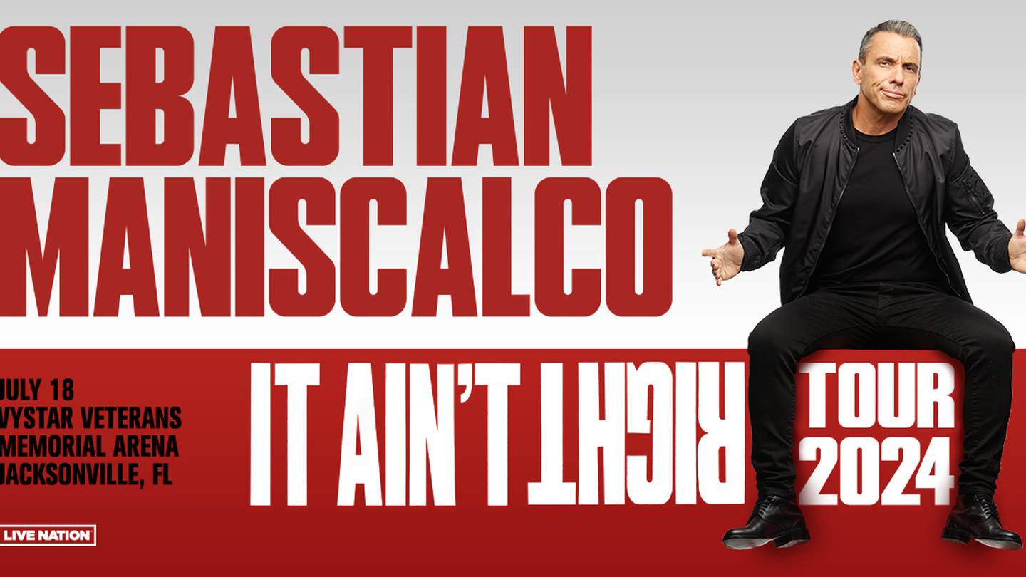 Sebastian Maniscalco Will be in Jacksonville for One Night Only and We Have Tickets for You!