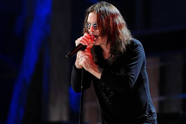 Who does Ozzy Osbourne want to induct him into the Rock & Roll Hall of Fame?