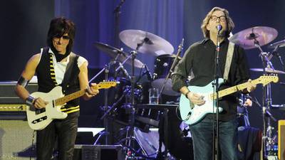Eric Clapton, Rod Stewart, Ronnie Wood, Billy Gibbons, Johnny Depp and more salute Jeff Beck in London