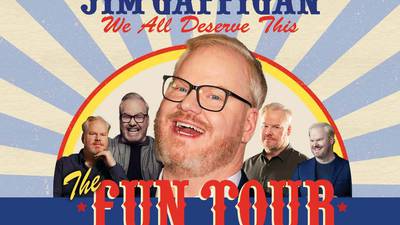 Listen with Tank to win Jim Gaffigan Tickets!