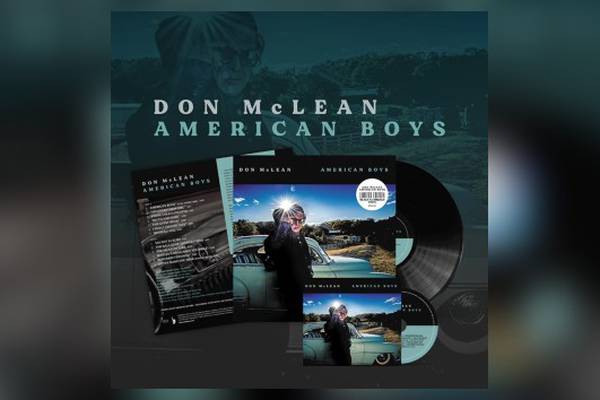 Don McLean dropping new album, 'American Boys', in May
