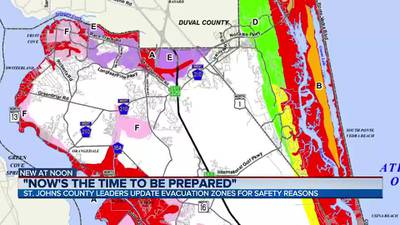 2022 hurricane season: St. Johns County residents urged to check updated evacuation zones