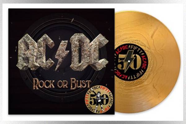AC/DC reveals second set of 50th anniversary gold vinyl releases